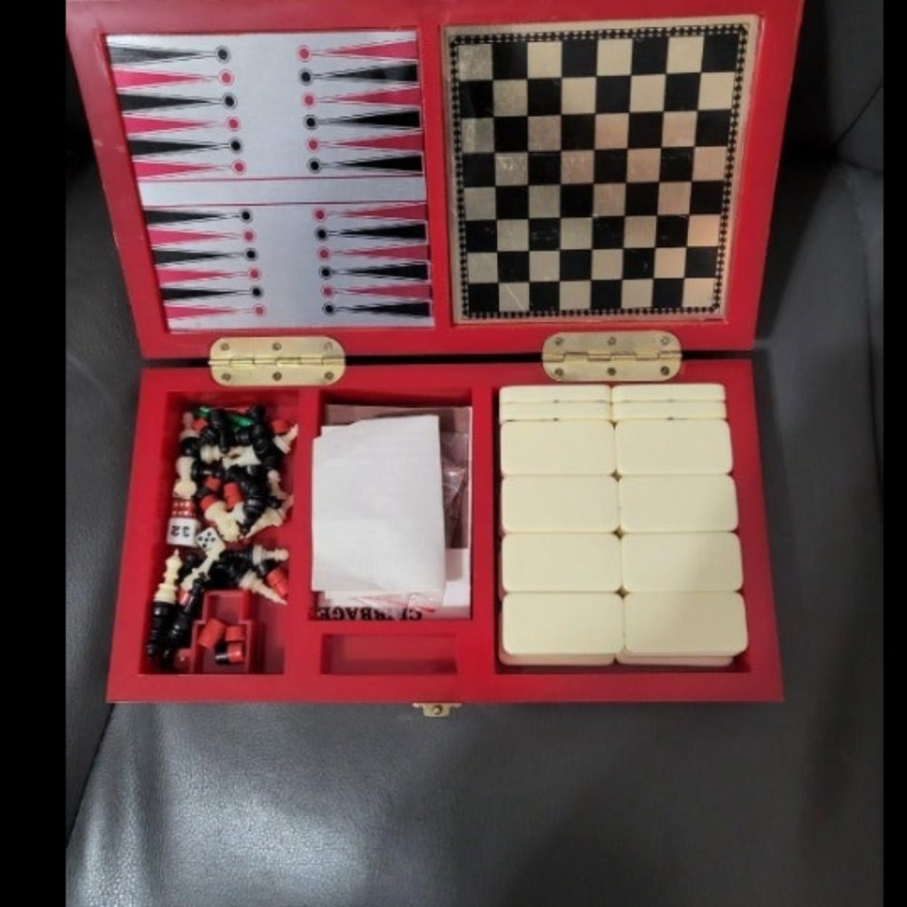 3 Games in Travel Case